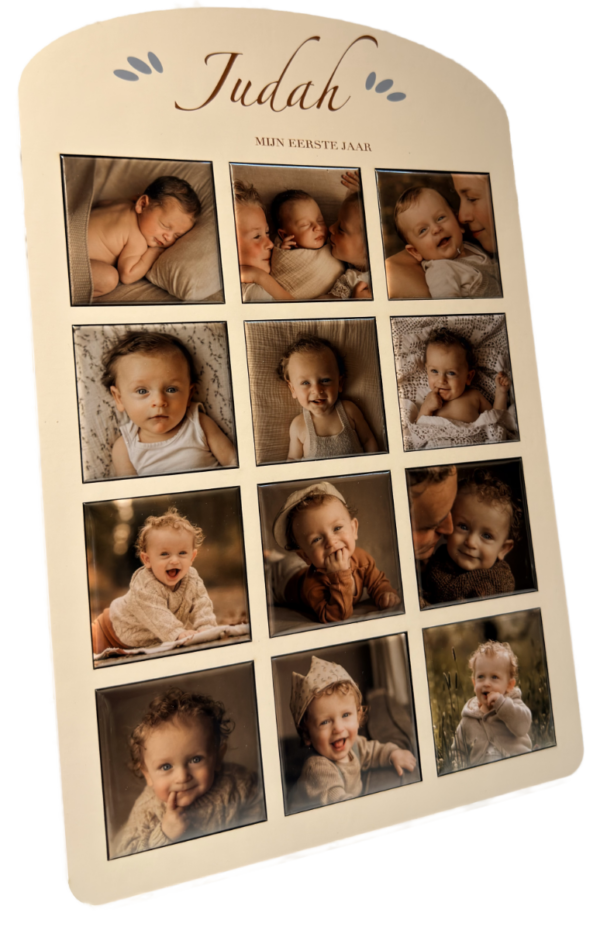fotolijst-12-staand-02 Houten fotolijst voor fotomagneten – gepersonaliseerd