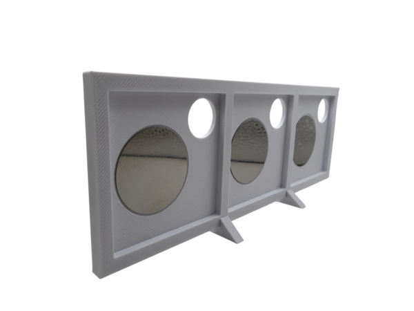 fotolijst-3d-1x3-wit Fotolijst voor fotomagneten